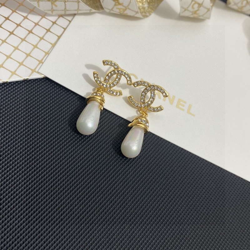 Ch*el earrings
